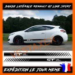 bandes latérales Renault GT LINE SPORT