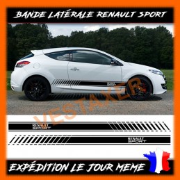 Stickers bandes latérales Renault Sport