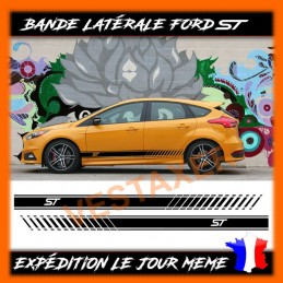 Stickers bandes latérales FORD ST
