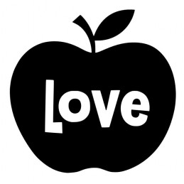 Stickers Pomme Love