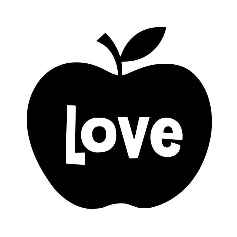 Stickers Pomme Love