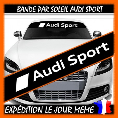 Bande Pare-Soleil Pour Voiture 140x20 Cm - Vinyle Noir Mat Autocollant - Protection Contre L'Éblouissement