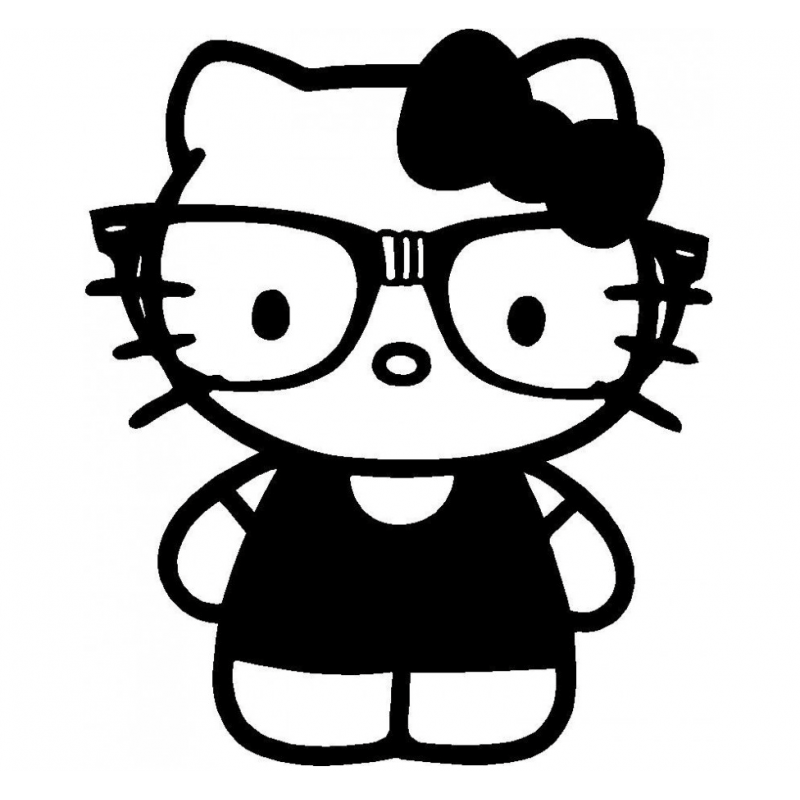 Stickers Hello-Kitty Bimbo