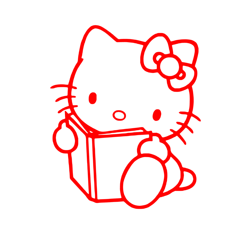 Sticker Hello-Kitty