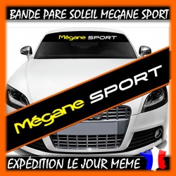 Bande Pare-Soleil Renault Megane Sport