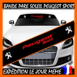Bande Pare-Soleil Peugeot Sport