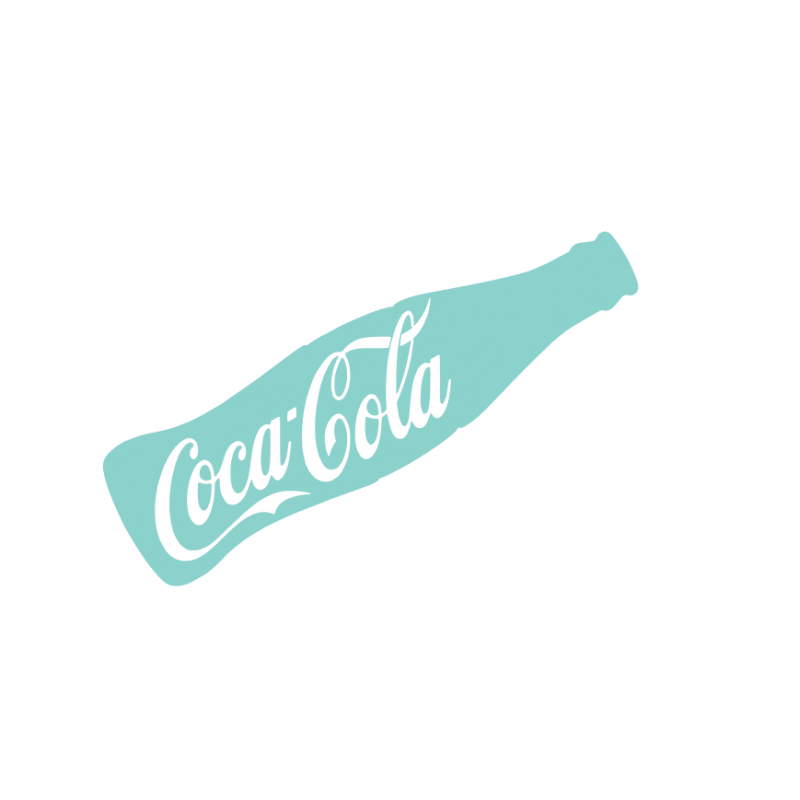 Stickers Bouteille Coca Cola