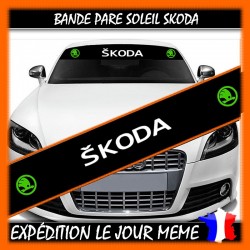 Bande Pare-Soleil Skoda