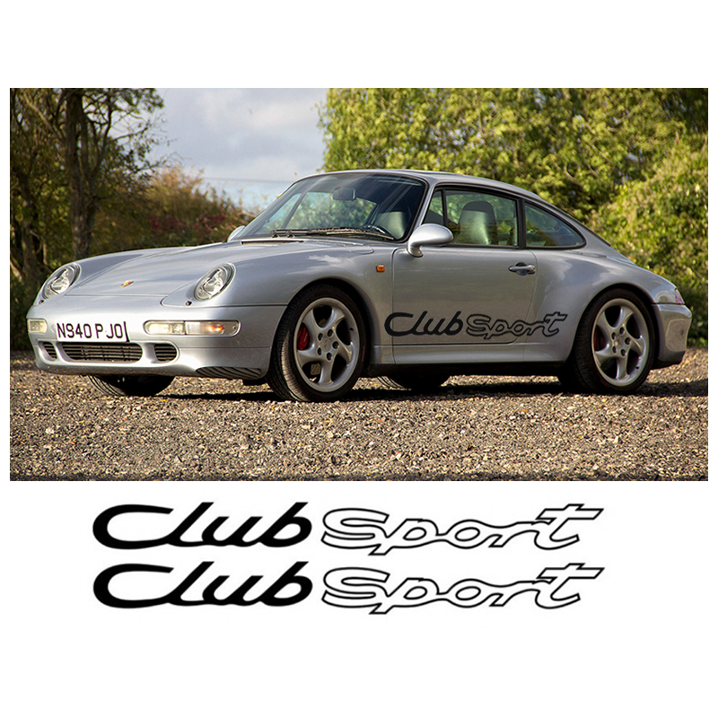 Bandes latérales Porsche Club Sport
