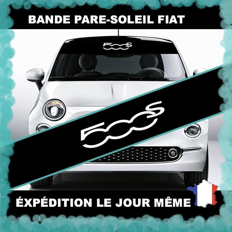 Bande Pare-Soleil Seat Fr Finition Brillant Bande Noir Texte/ Logo