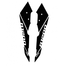KIT DE STICKERS FACE AVANT/BEC BMW R1200GS ADVENTURE