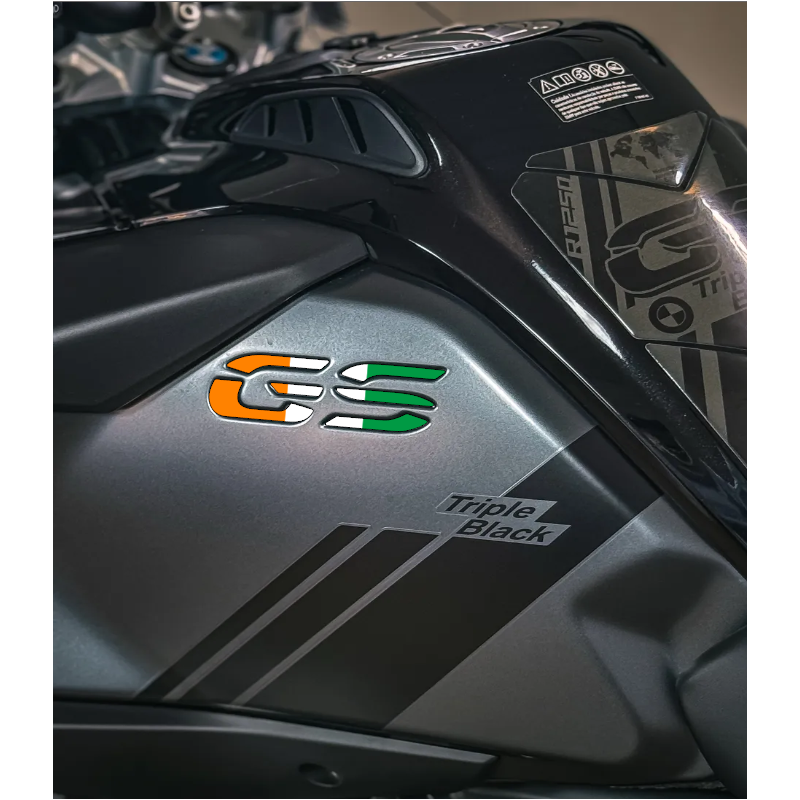 KIT STICKERS RÉSERVOIR COTE D'IVOIRE BMW R1200GS/R1250GS ADVENTURE