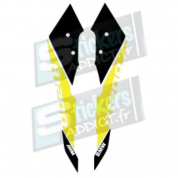 KIT DE STICKERS FACE AVANT/BEC BMW R1200GS ADVENTURE