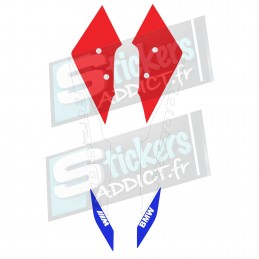 KIT DE STICKERS FACE AVANT/BEC BMW R1200GS ADVENTURE