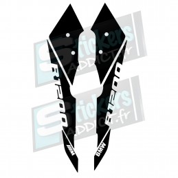 KIT DE STICKERS FACE AVANT/BEC BMW R1200GS ADVENTURE