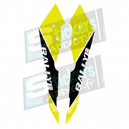 KIT DE STICKERS FACE AVANT/BEC RALLYE BMW R1200GS/R1250GS ADVENTURE