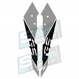 KIT DE STICKERS FACE AVANT/BEC BMW R1200GS/R1250GS ADVENTURE