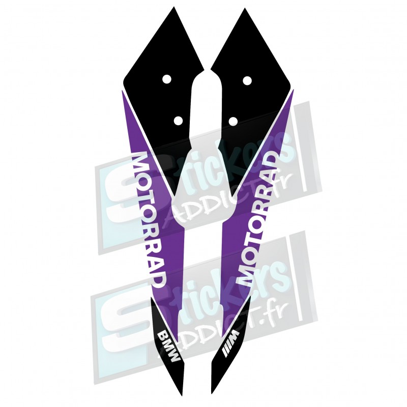 KIT DE STICKERS FACE AVANT/BEC MOTORRAD BMW R1200GS/R1250GS ADVENTURE