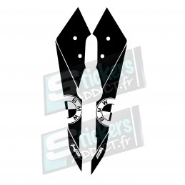 KIT DE STICKERS FACE AVANT/BEC BMW R1200GS/R1250GS ADVENTURE