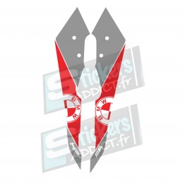 KIT DE STICKERS FACE AVANT/BEC BMW R1200GS/R1250GS ADVENTURE