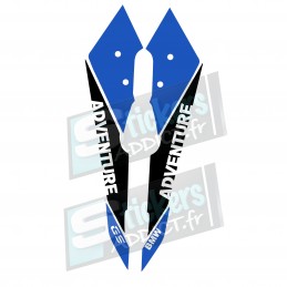 KIT DE STICKERS FACE AVANT/BEC ADVENTURE BMW R1200GS/R1250GS ADVENTURE