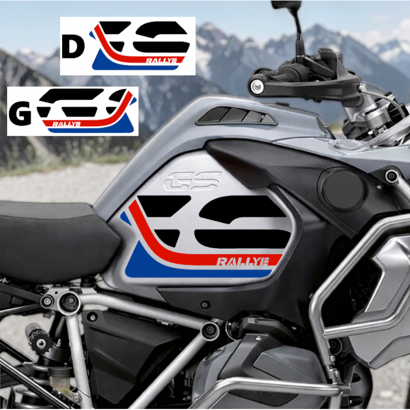 KIT STICKERS RÉSERVOIR BMW R1200GS/R1250GS ADVENTURE RALLY