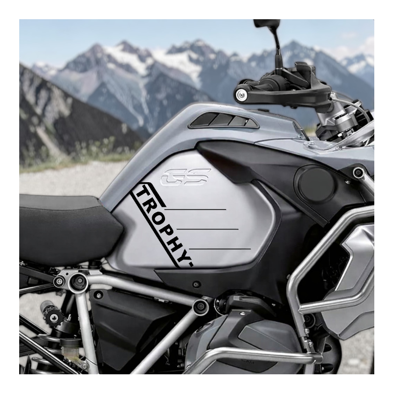 KIT DE 2 STICKERS RÉSERVOIR BMW R1200GS/R1250GS ADVENTURE