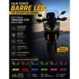 FILM TEINTÉ BARRE LED – YAMAHA TRACER 900 (2015-2020)