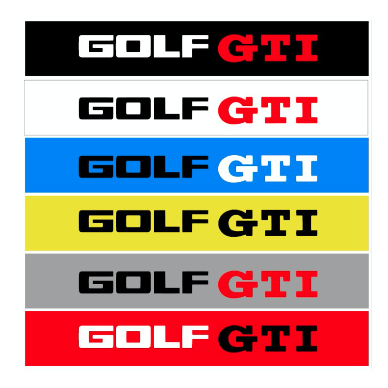 Bande Pare-Soleil Golf GTI