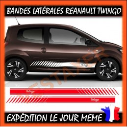 2 bandes latérales Renault Twingo Sport