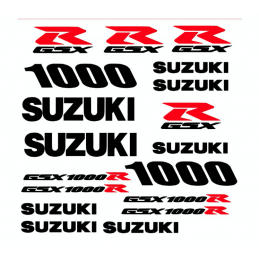 Kit 18 Stickers GSXR 1000