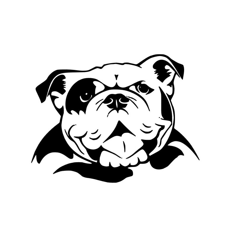 Sticker Bouledogue Sticker Bouledogue