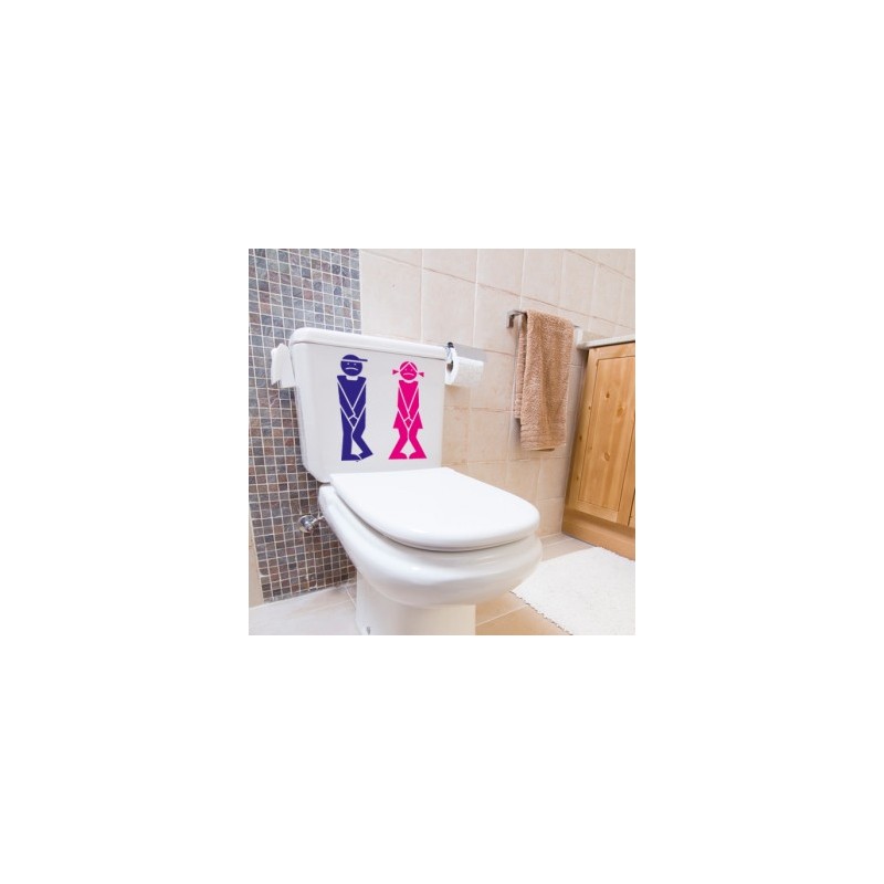 Stickers Toilette WC Funny Stickers Toilette WC Funny