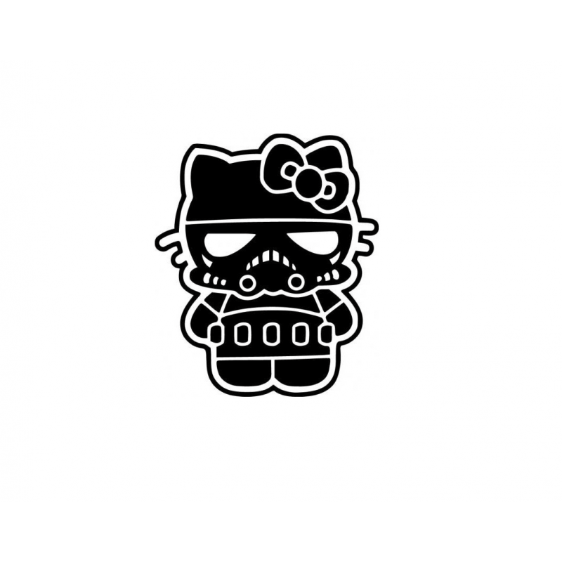 Stickers Hello-Kitty Trooper Stickers Hello-Kitty Trooper