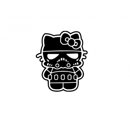 Stickers Hello-Kitty Trooper