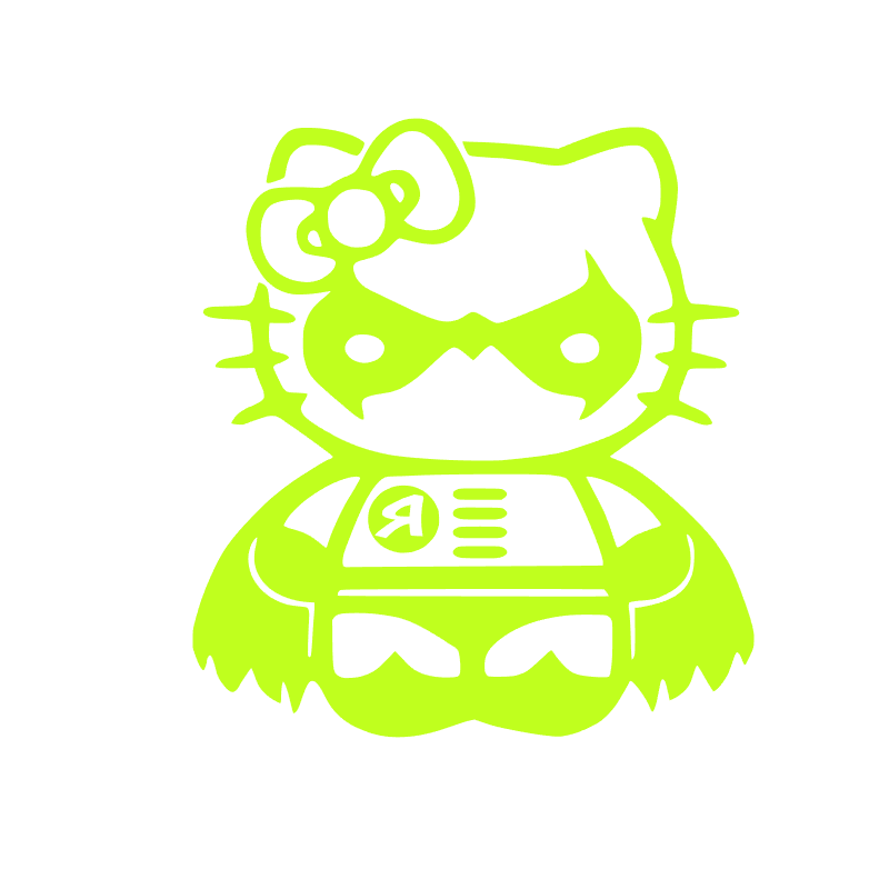 Sticker Hello-Kitty Robin Sticker Hello-Kitty Robin