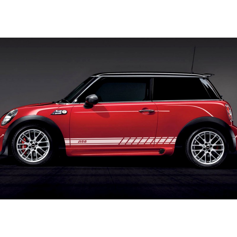 Bandes latérales Mini Cooper R56 Bandes latérales Mini Cooper R56