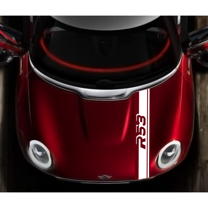 bandes Capot Mini Cooper R53 bandes Capot Mini Cooper R53