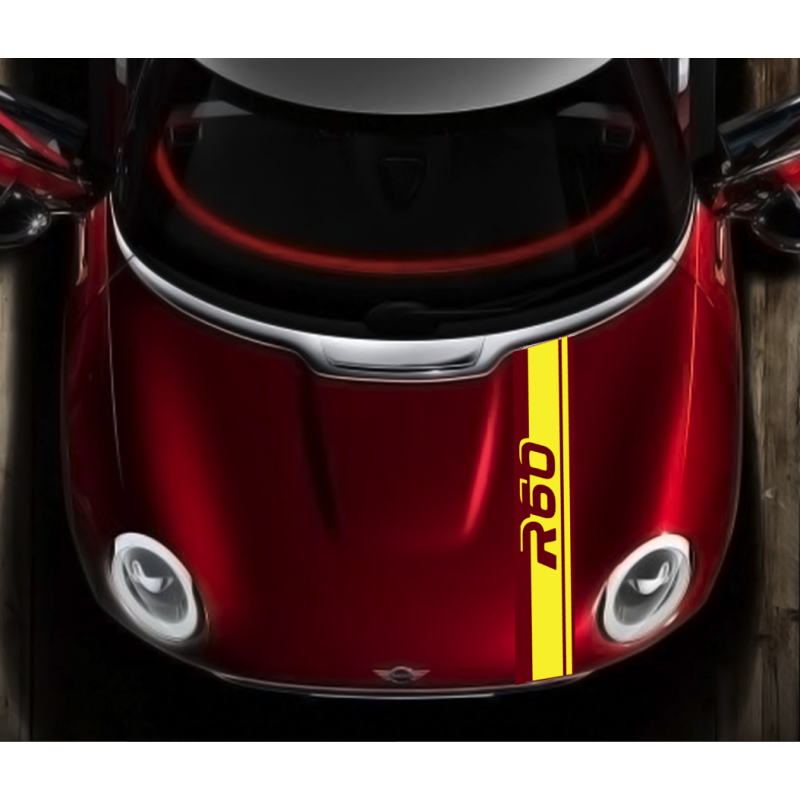 bandes Capot Mini Cooper R60 bandes Capot Mini Cooper R60