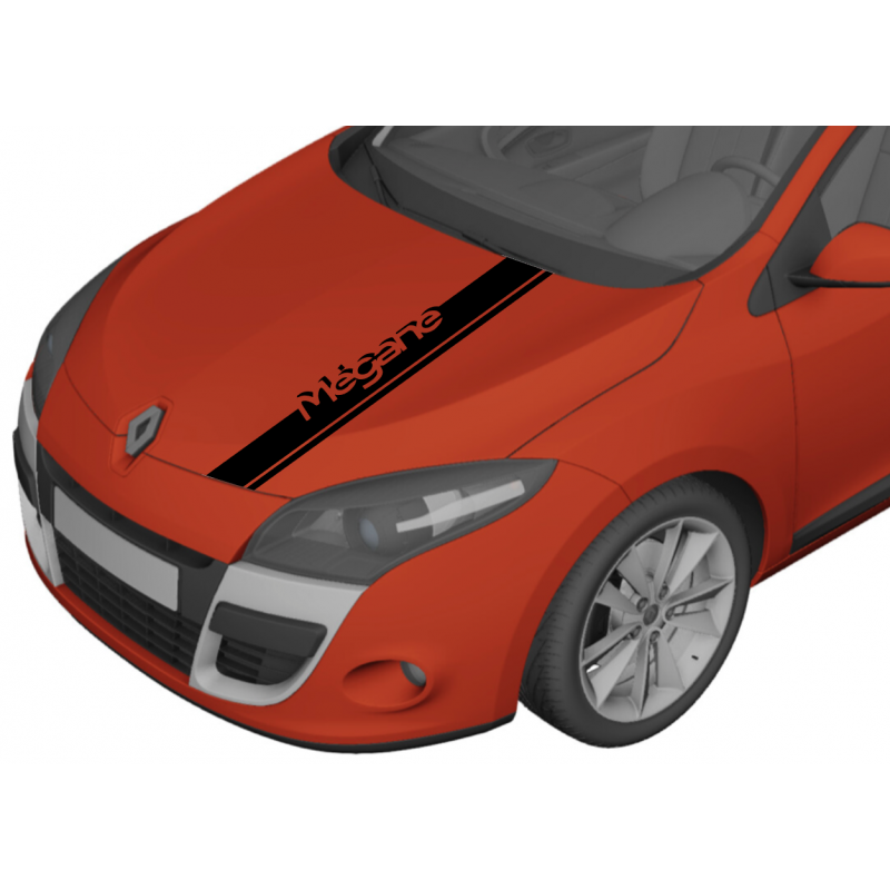 bandes Capot Renault Megane bandes Capot Renault Megane