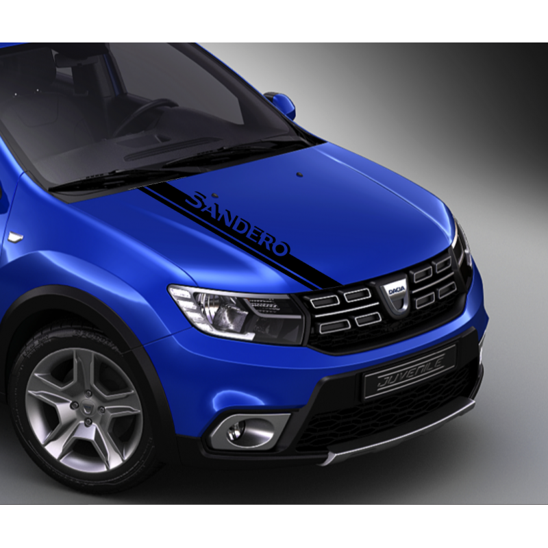 bandes Capot Dacia Sandero bandes Capot Dacia Sandero