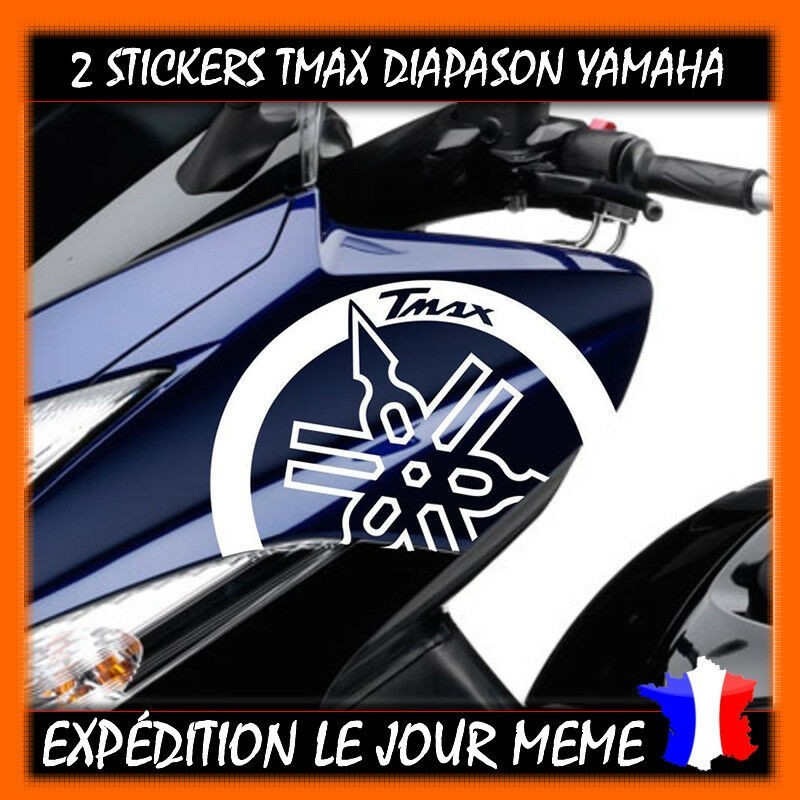 2 STICKERS DIAPASON TMAX 2008/2011 2 STICKERS DIAPASON TMAX 2008/2011