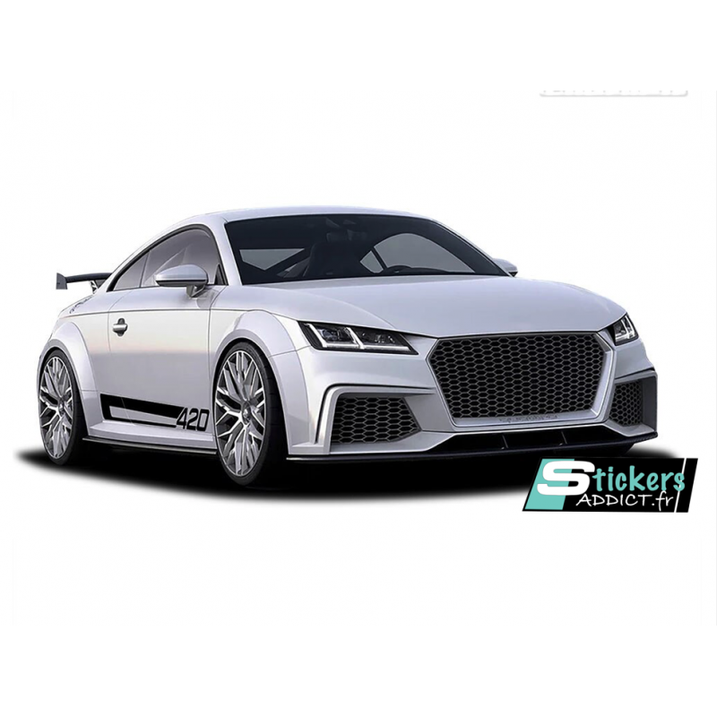 Bandes latérales Audi TT 420 Bandes latérales Audi TT 420