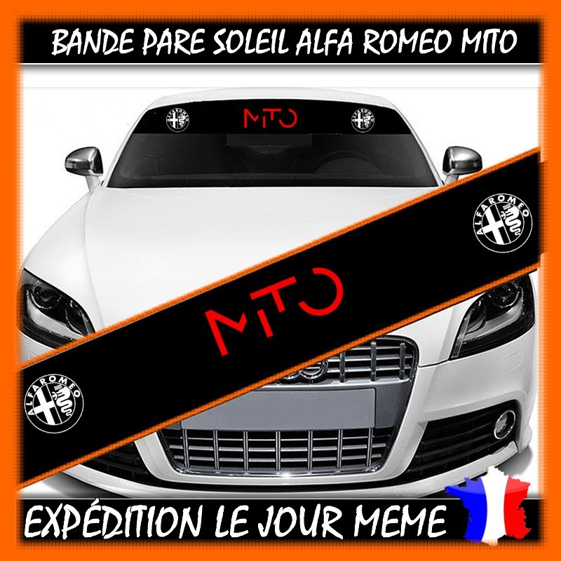 Bande Pare-Soleil Alfa Romeo Mito Bande Pare-Soleil Alfa Romeo Mito