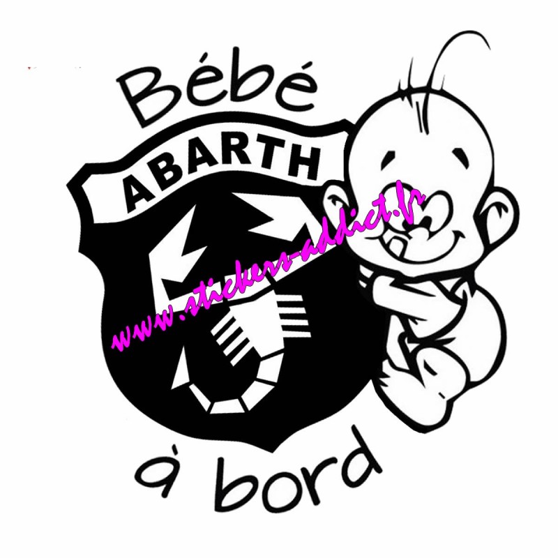 Bébé à Bord Abarth Bébé à Bord Abarth