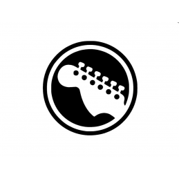 Stickers Logo Guitare