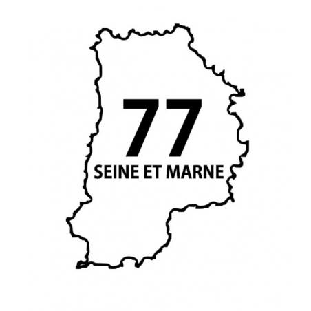 Stickers Seine et Marne 77