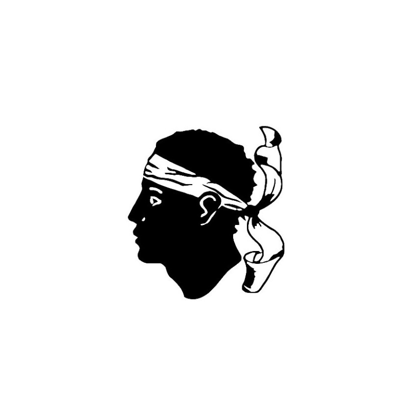Stickers Tête Corse Stickers Tête Corse