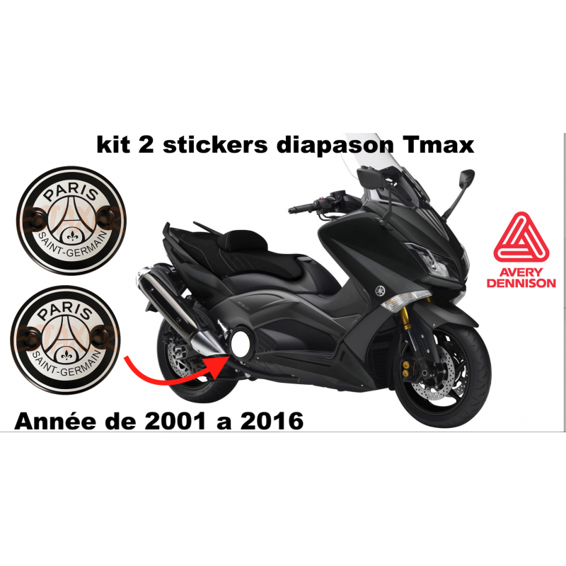 Stickers Cache Carter TMAX PSG Stickers Cache Carter TMAX PSG