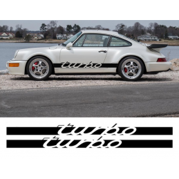 Bandes latérales Porsche Turbo